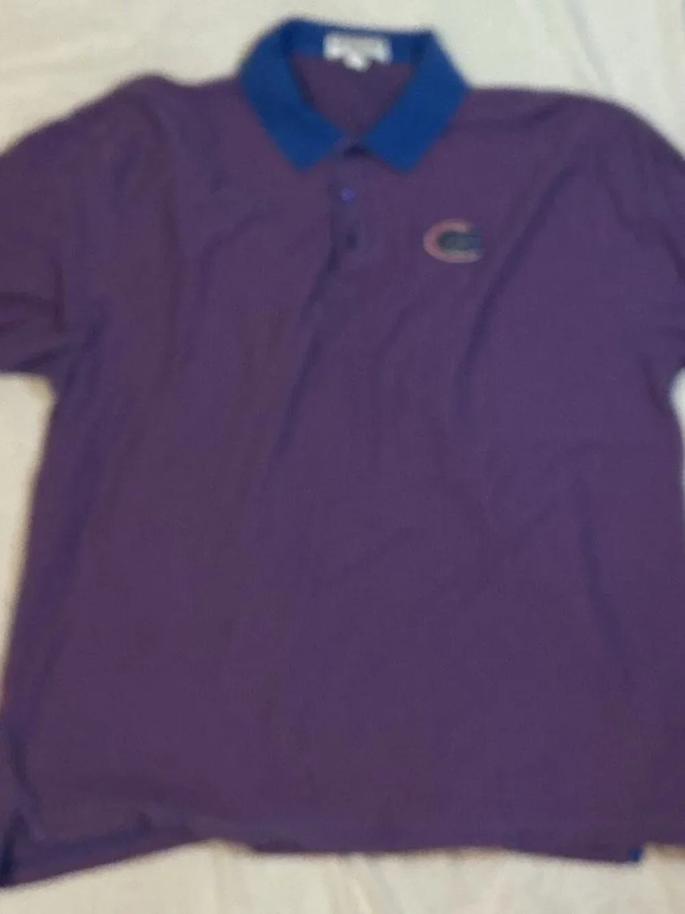 Boca Classics/Polo Shirt/Mens 2X/Blue Orange Florida Gators Striped NCAA Golf